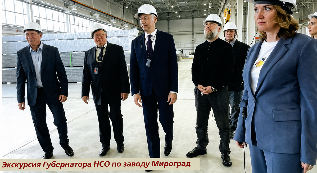 Губернатор НСО о заводе «Мироград»